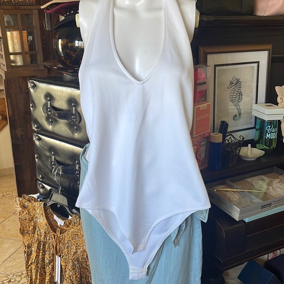 Tobi Tops - 🛍5 for $20 🛍️ Bodysuit by Tobi, pure white, new with tags, size small